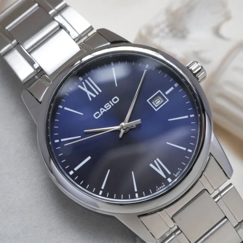 Đồng Hồ Casio 37mm Nam MTP-V002D-2B3UDF