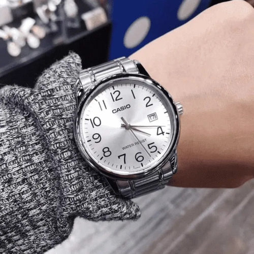 Đồng Hồ Casio 37mm Nam MTP-V002D-7BUDF