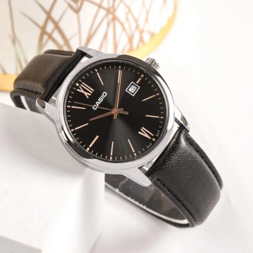 Đồng Hồ Casio 37mm Nam MTP-V002L-1B3UDF