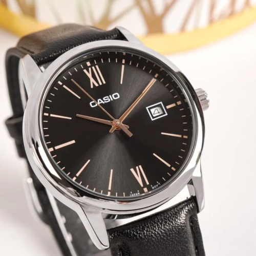 Đồng Hồ Casio 37mm Nam MTP-V002L-1B3UDF