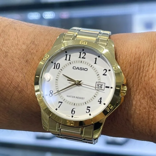 Đồng Hồ Casio 41.5mm Nam MTP-V004G-7BUDF