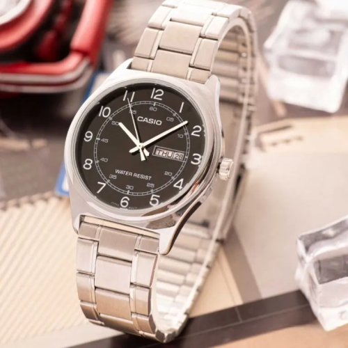 Đồng Hồ Casio 38mm Nam MTP-V006D-1B2UDF
