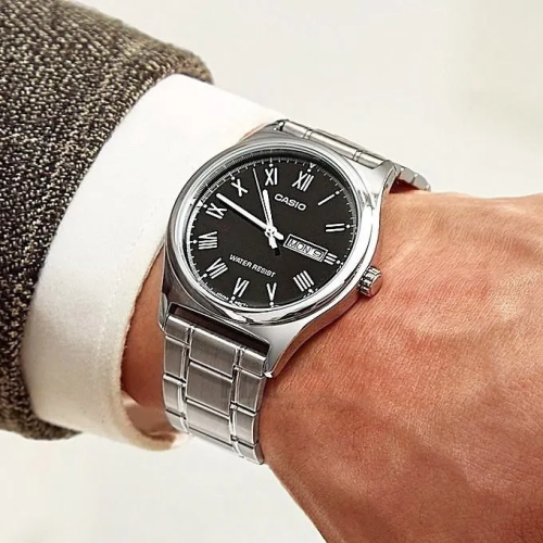 Đồng Hồ Casio 38mm Nam MTP-V006D-1BUDF