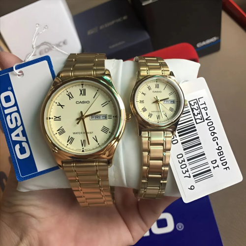 Đồng Hồ Casio 38mm Nam MTP-V006G-9BUDF