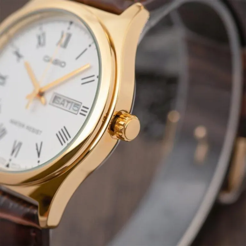 Đồng Hồ Casio 38mm Nam MTP-V006GL-7BUDF