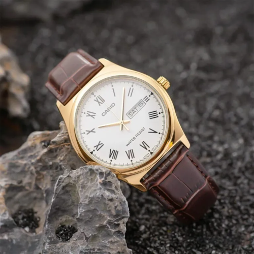 Đồng Hồ Casio 38mm Nam MTP-V006GL-7BUDF