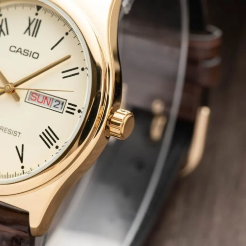 Đồng Hồ Casio 38mm Nam MTP-V006GL-9BUDF