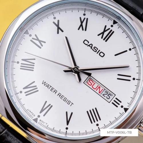 Đồng Hồ Casio 38mm Nam MTP-V006L-7BUDF