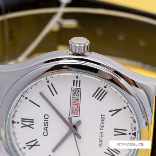 Đồng Hồ Casio 38mm Nam MTP-V006L-7BUDF
