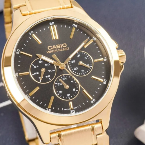 Đồng Hồ Casio 39.4mm Nam MTP-V300G-1AUDF