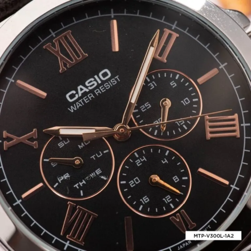 Đồng Hồ Casio 41.5mm Nam MTP-V300L-1A2UDF