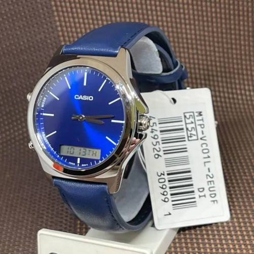 Đồng Hồ Casio 41.6mm Nam MTP-VC01L-2EUDF
