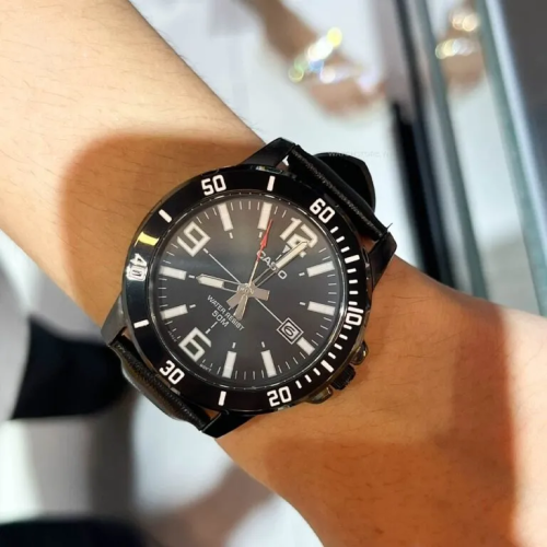 Đồng Hồ Casio 45mm Nam MTP-VD01BL-1BVUDF