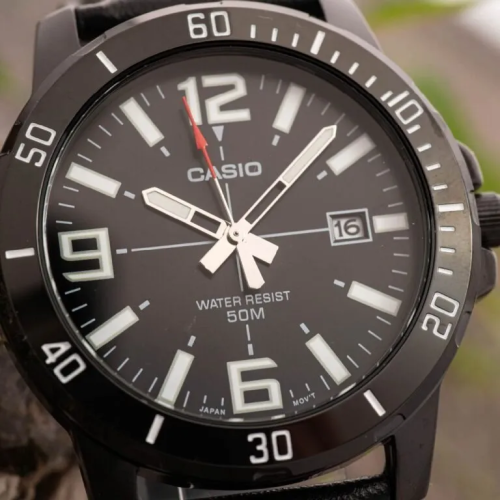 Đồng Hồ Casio 45mm Nam MTP-VD01BL-1BVUDF