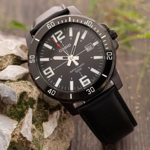 Đồng Hồ Casio 45mm Nam MTP-VD01BL-1BVUDF