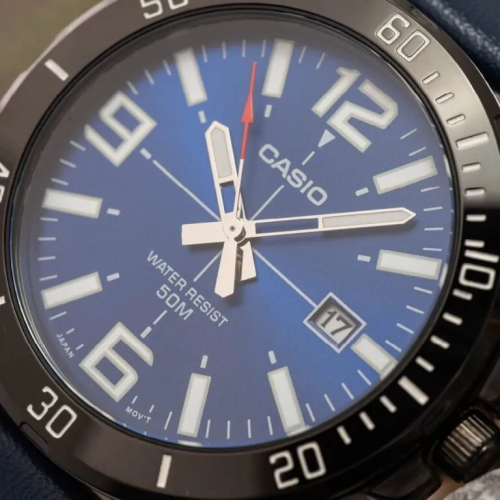 Đồng Hồ Casio 45mm Nam MTP-VD01BL-2BVUDF
