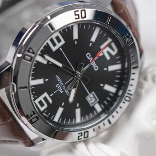 Đồng Hồ Casio 45mm Nam MTP-VD01L-1BVUDF