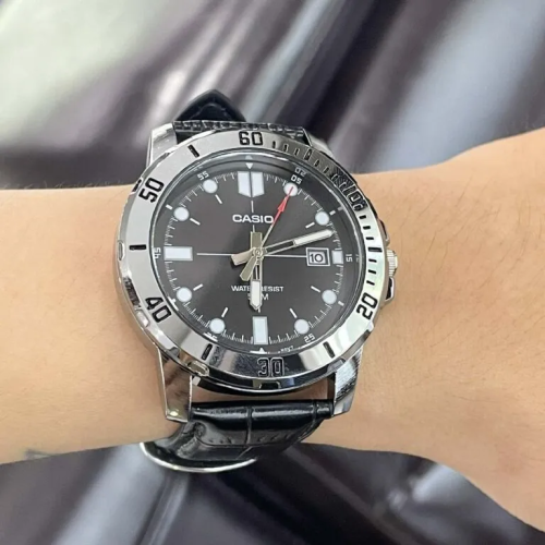 Đồng Hồ Casio 45mm Nam MTP-VD01L-1EVUDF