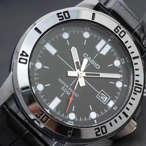 Đồng Hồ Casio 45mm Nam MTP-VD01L-1EVUDF