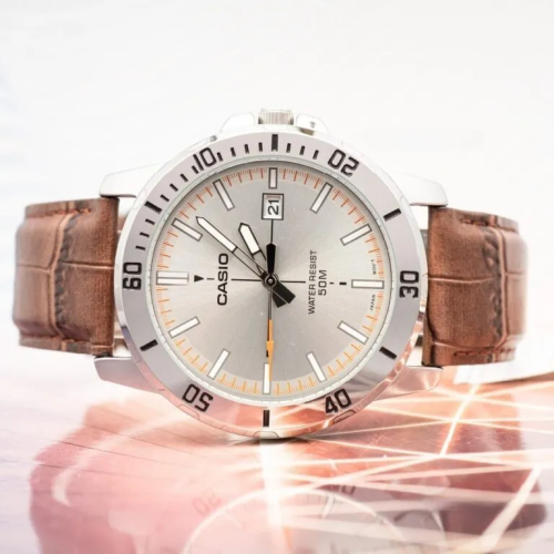 Đồng Hồ Casio 45mm Nam MTP-VD01L-8E
