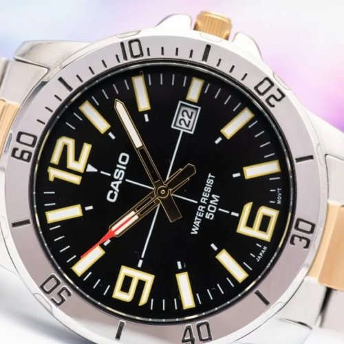 Đồng Hồ Casio 45mm Nam MTP-VD01SG-1BVUDF