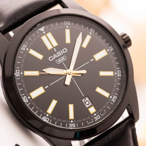 Đồng Hồ Casio 41mm Nam MTP-VD02BL-1EUDF