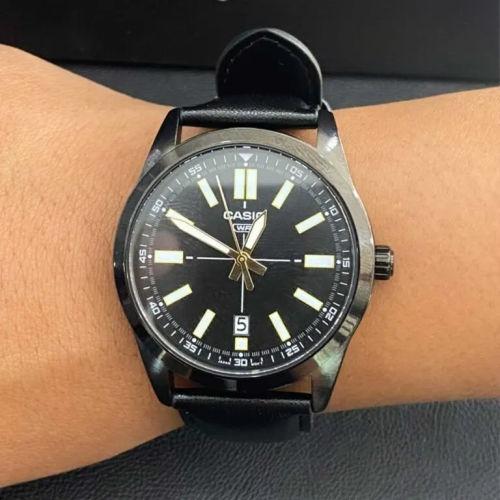 Đồng Hồ Casio 41mm Nam MTP-VD02BL-1EUDF