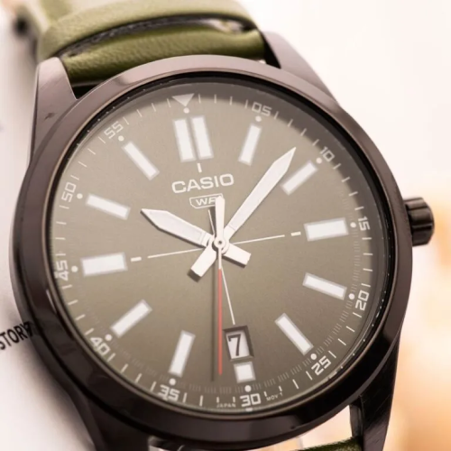 Đồng Hồ Casio 41mm Nam MTP-VD02BL-3EUDF