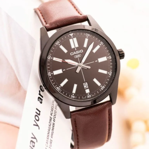 Đồng Hồ Casio 41mm Nam MTP-VD02BL-5EUDF