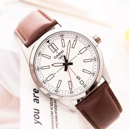 Đồng Hồ Casio 41mm Nam MTP-VD02L-7EUDF