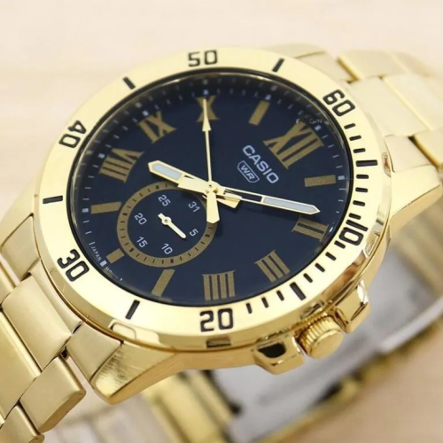 Đồng Hồ Casio Nam MTP-VD200G-1BUDF