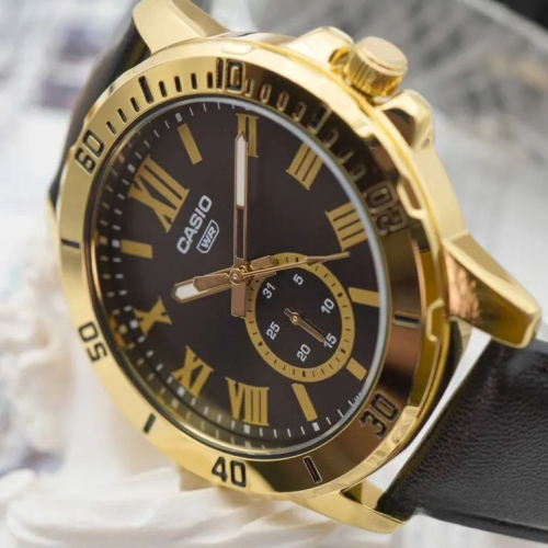 Đồng Hồ Casio Nam MTP-VD200GL-1BUDF