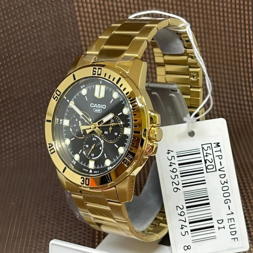 Đồng Hồ Casio Nam MTP-VD300G-1EUDF