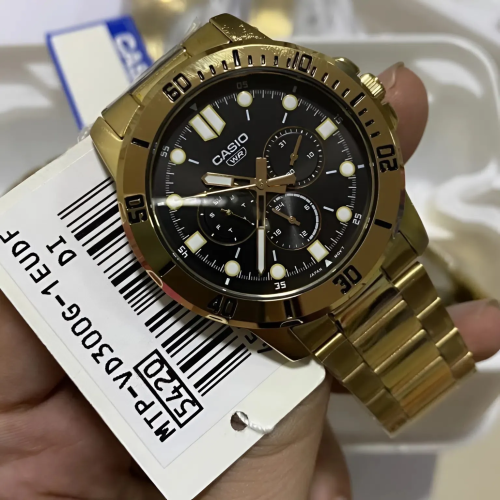 Đồng Hồ Casio Nam MTP-VD300G-1EUDF