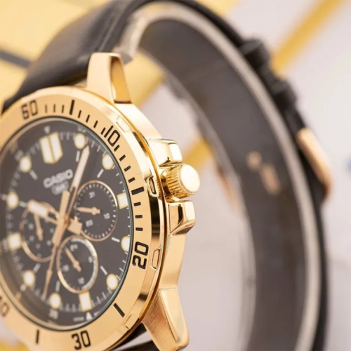 Đồng Hồ Casio 45mm Nam MTP-VD300GL-1EUDF