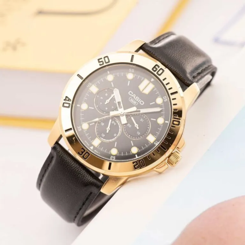 Đồng Hồ Casio 45mm Nam MTP-VD300GL-1EUDF