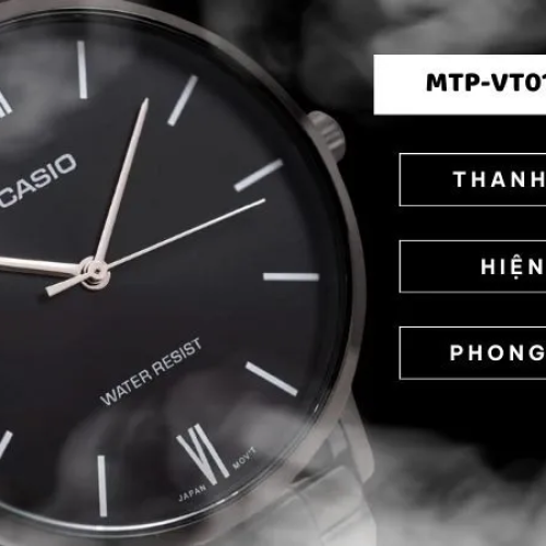 Đồng Hồ Casio 40mm Nam MTP-VT01B-1BUDF