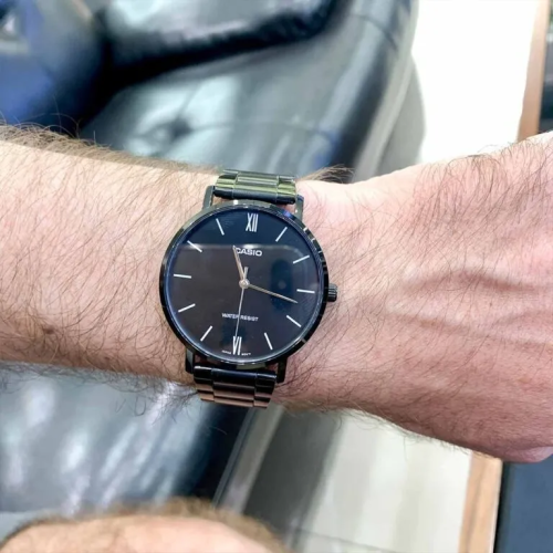 Đồng Hồ Casio 40mm Nam MTP-VT01B-1BUDF