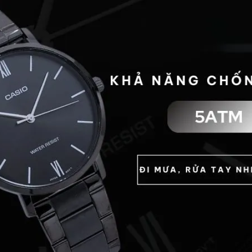 Đồng Hồ Casio 40mm Nam MTP-VT01B-1BUDF