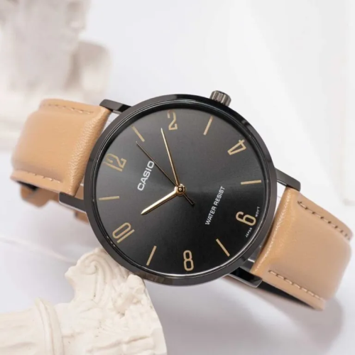 Đồng Hồ Casio Nam MTP-VT01BL-1BUDF