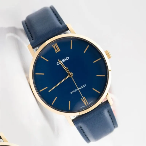 Đồng Hồ Casio 40mm Nam MTP-VT01GL-2BUDF