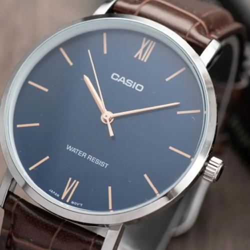 Đồng Hồ Casio 40mm Nam MTP-VT01L-2BUDF