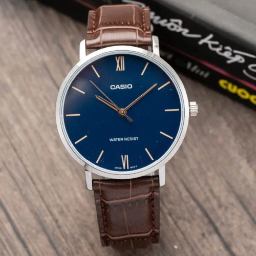 Đồng Hồ Casio 40mm Nam MTP-VT01L-2BUDF