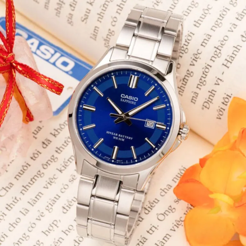 Đồng Hồ Casio 41.3mm Nam MTS-100D-2AVDF