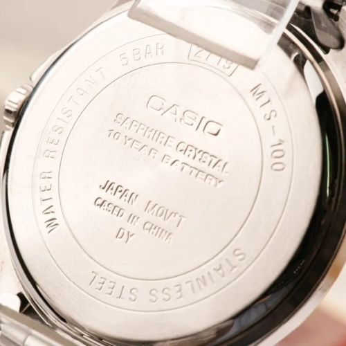 Đồng Hồ Casio 41.3mm Nam MTS-100D-2AVDF