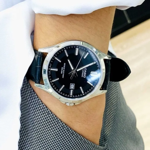 Đồng Hồ Casio 41.3mm Nam MTS-100L-1AVDF