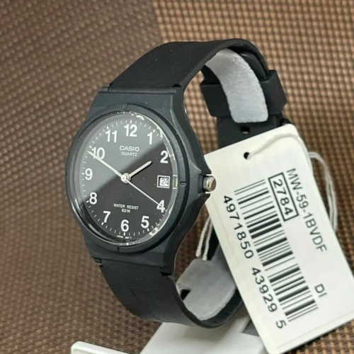 Đồng Hồ Casio 36.1mm Nam MW-59-1BVDF