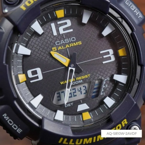Đồng Hồ Casio Nam AQ-S810W-2AVDF