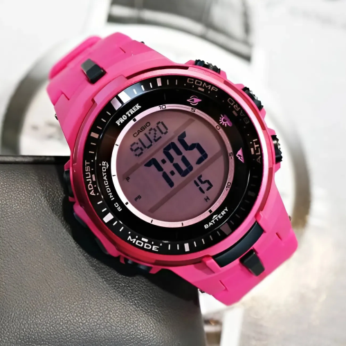 Đồng Hồ Casio Nam PRW-3000-4BDR