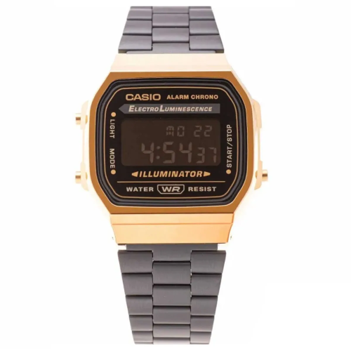 Đồng Hồ Casio Unisex A168WEGB-1BDF